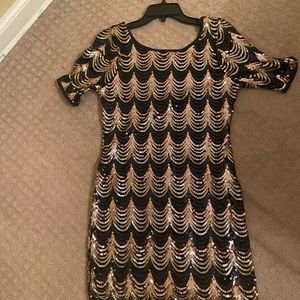 Gorgeous sequin holiday/party dress!